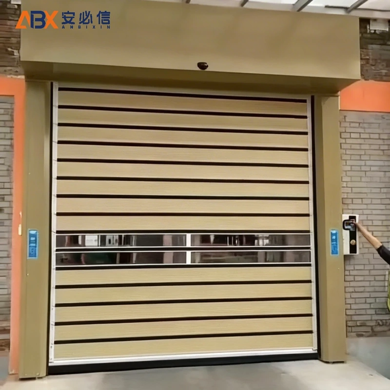 巴中铝质快速门